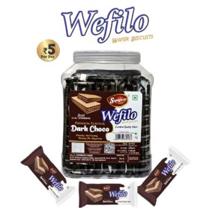 WEFILO DARK CHOCO (30PCS) JAR