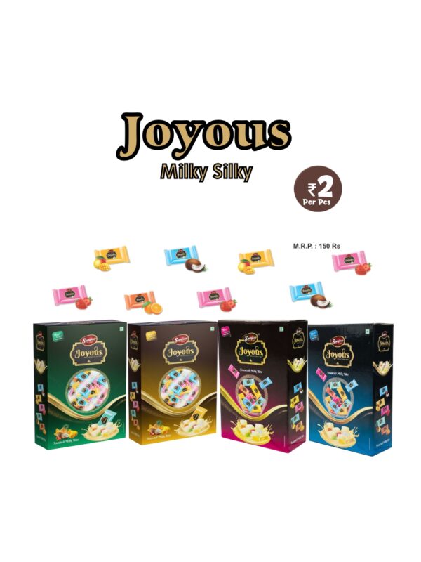 JOYOUS CREAMY MILKY SILKY (125PCS) BOX