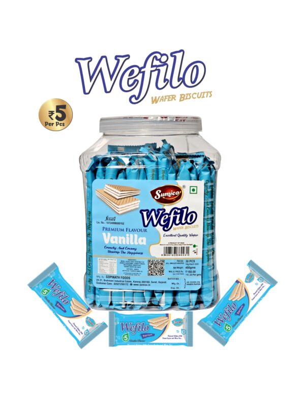 WEFILO VANILLA (30PCS) JAR